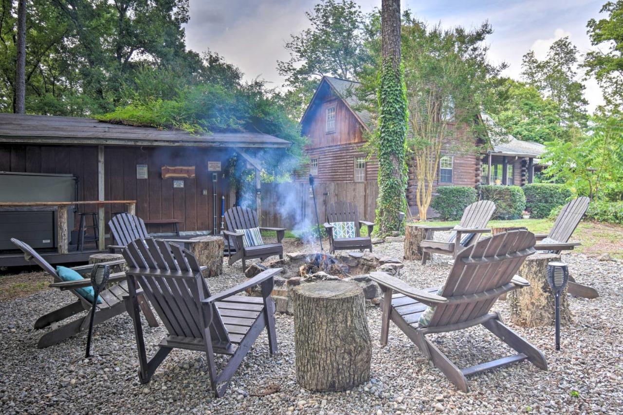 Luxury Pearcy Cabin With 5 Private Acres And Hot Tub! Exterior foto